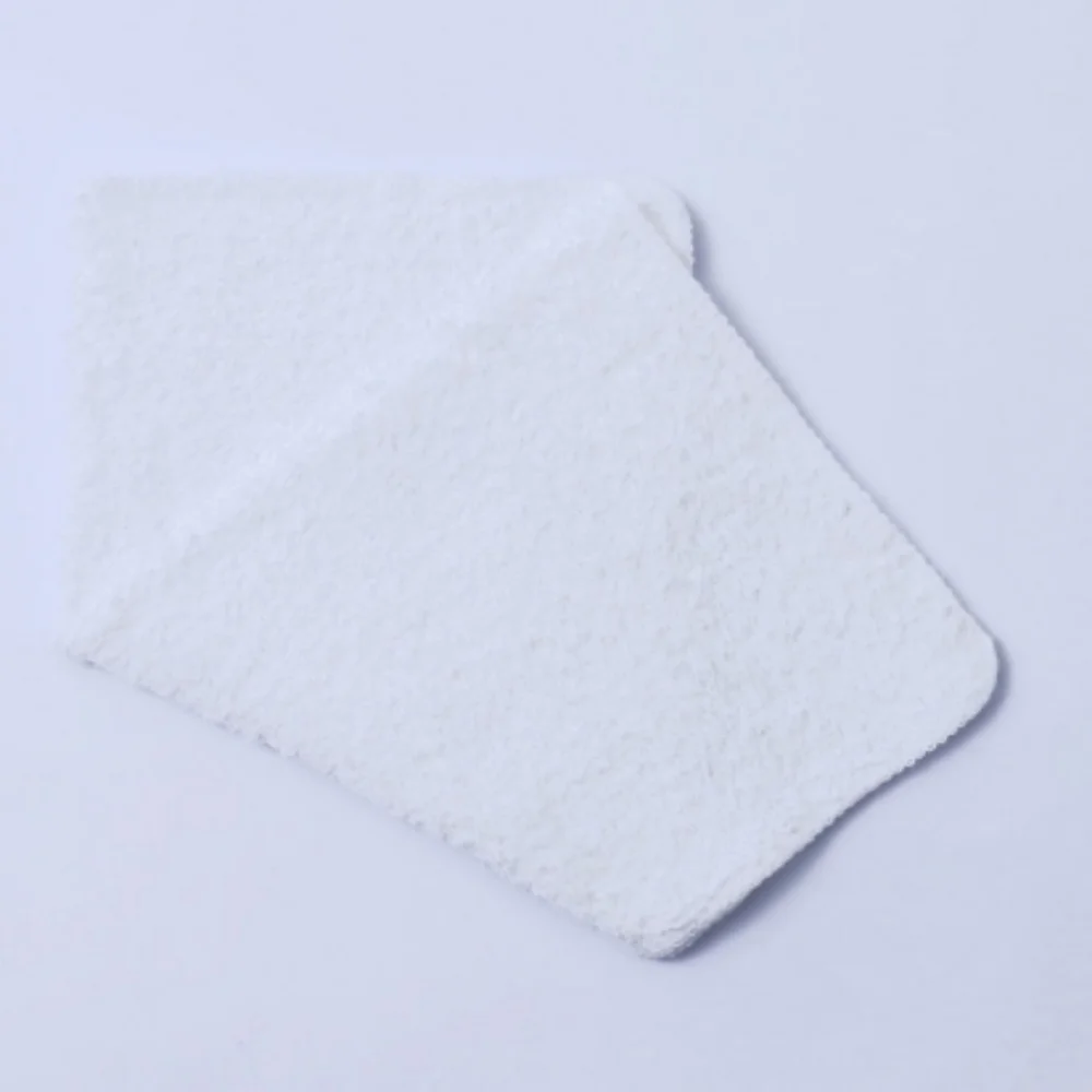 Mainstays cotton washcloths 12-Pack true bright in white color